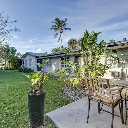 Waterfront Apartment Private Patio Pool Fort Lauderdale Exteriör bild