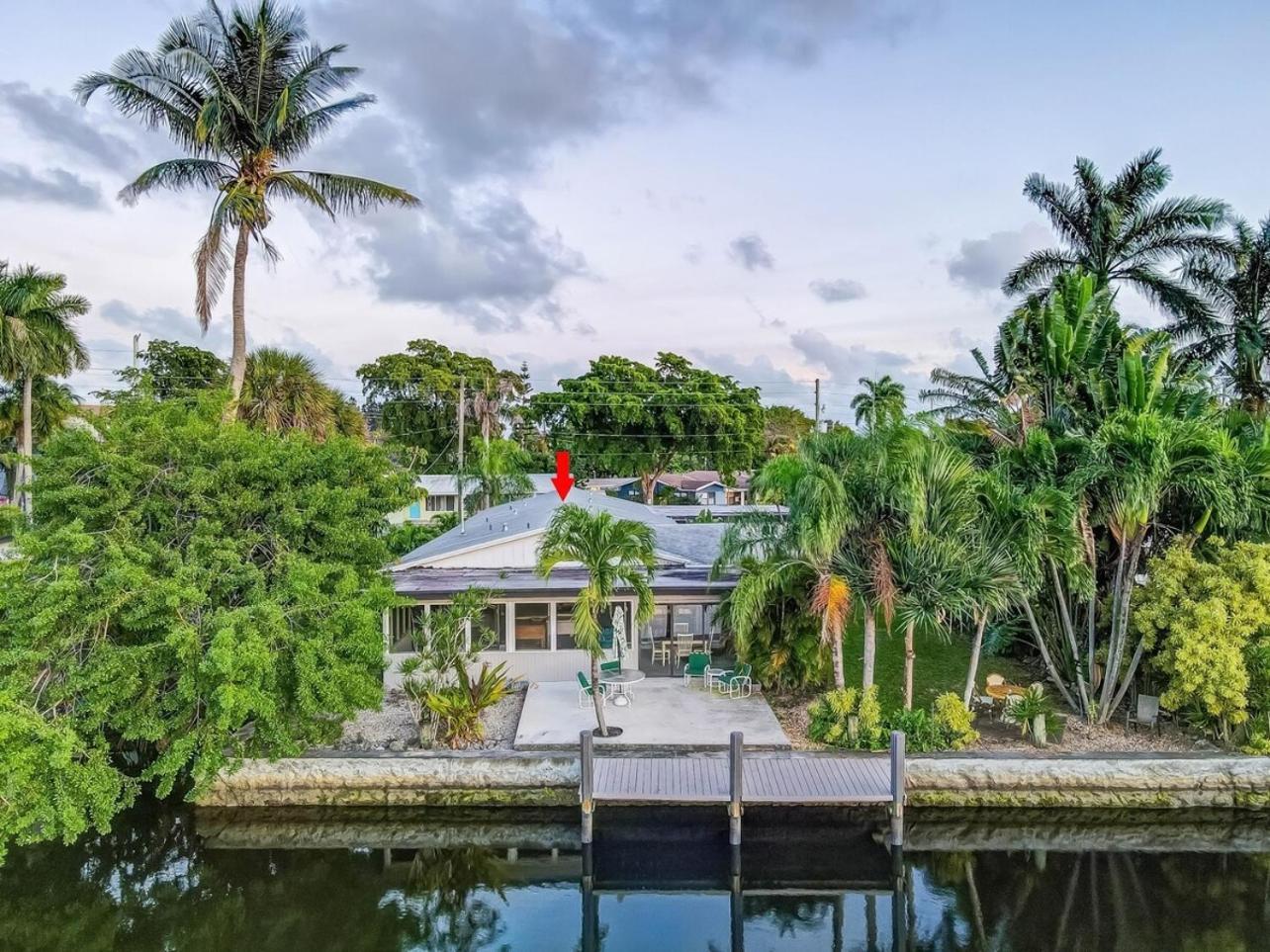 Waterfront Apartment Private Patio Pool Fort Lauderdale Exteriör bild